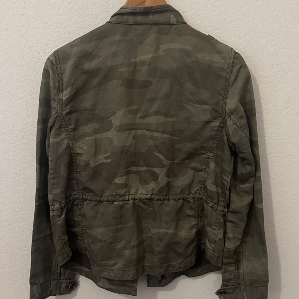 LOFT Olive Camo Green Utility S Military Jacket - Picture 8 of 8